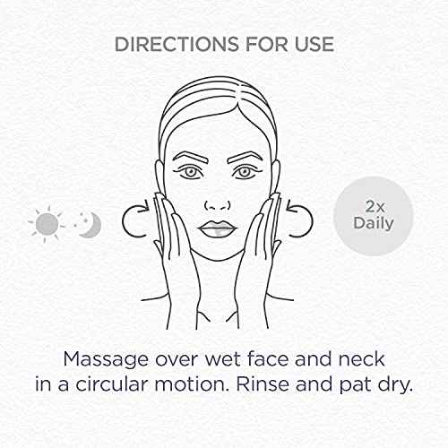 Glytone Mild Cream Cleanser | Exfoliate & Moisturize with 3.4 Free Acid Value Glycolic Acid & Glycerin | Face Wash for Women Removes Makeup & Oil | Face Cleanser for Dry Skin | 13.5 Fl oz.