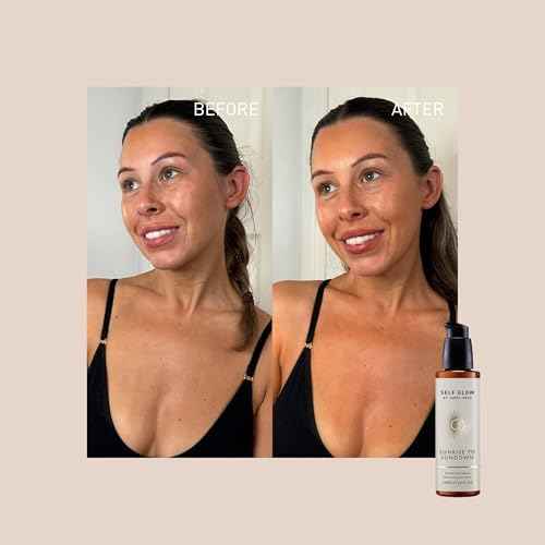 Self Glow by James Read - Sunrise to Sundown Tinted Tan Serum | Instant, Customizable Glow | Hydrate, Nourish, Soften | Non-Allergen Fragrance, Silicone + Drying Alcohol-Free (150mL | 5 fl oz)