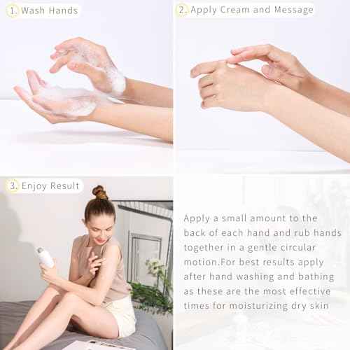 BODY & EARTH # LOVE Hand Cream Gift Set, Mothers Day Gifts for Mom Gifts, Natural Hand Cream with Vitamin E and Argan Oil for Dry Hands, 3x2.0 oz Travel Size Hand Lotion, Birthday Gifts for Women