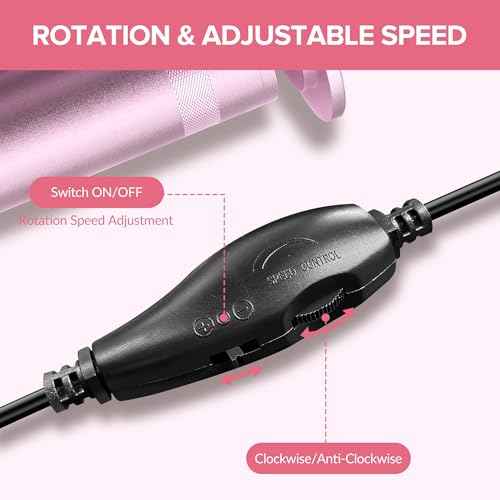 Electric Callus Remover for Feet£¬Electric Foot Care Tools£¬Stepless Speed Rechargeable Grinder with 60 Sandpaper Discs, Professional Pedicure Tool for Dead Dry Crack Skin Calluses-Pink 008