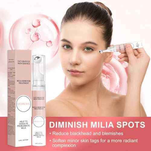 Milia Remover Serum for Eye & Face, Milia Acne Serum for Clear Skin