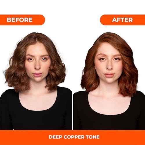 naissant Irish Copper Hair Toning Mask | Ultra High-Purity Pigments | Deposits Deep Copper Tone | Hyaluronic Acid, Collagen & Biotin | Paraben, Ammonia & Sulfate Free | 10.1 Fl. Oz