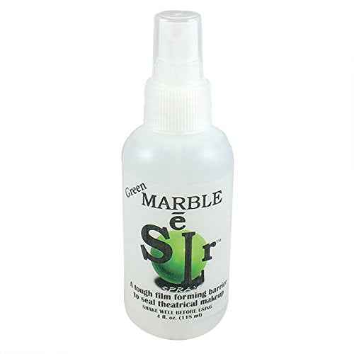 PPI Skin Illustrator Green Marble Alcohol Based Water Proof Makeup Setting Spray Sealer, 4oz