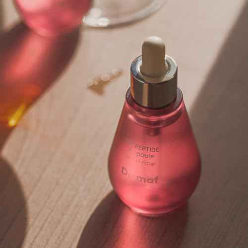 EGF Peptide Ampoule, Epidermal Growth Factors, Peptide, Collagen, Hyaluronic Acid, and Evening Primrose Extract for Skin Elasticity and Skin Cell Renewal, Korean Skincare (1.86 fl oz)