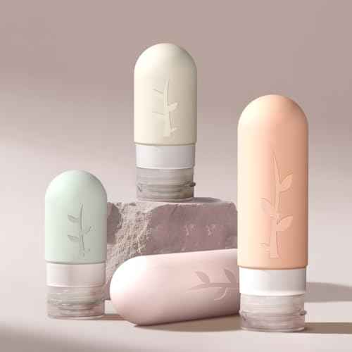 16 Pack Travel Bottles Set - TSA Approved Leak Proof Silicone Squeezable Containers for Toiletries, Conditioner, Shampoo, Lotion & Body Wash Accessories (16 pcs/P1 Pack)