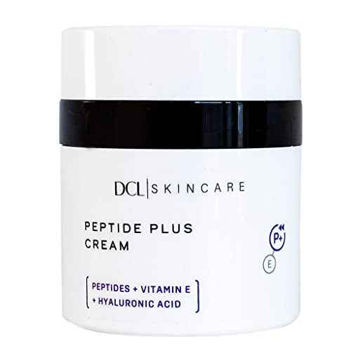 DCL Skincare Peptide Plus Cream for Wrinkle Defense & Collagen Production, 1.7 Fl oz