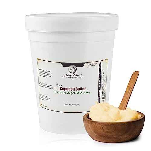 uh*Roh*Muh 100% Pure Virgin 32 fl oz Cupuacu Butter from Brazil - Unrefined, Ultra-Moisturizing & Nourishing for Skin and Hair - Ideal for DIY Skincare & Haircare(Net Wt: 0.8 kgs/1.75 lb)