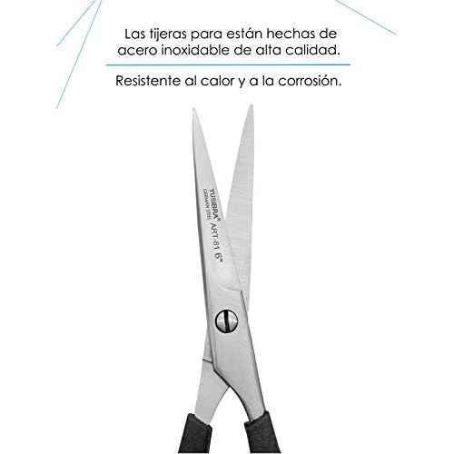 Professional Hair Cutting Scissors, Compact, Black, Stainless Steel