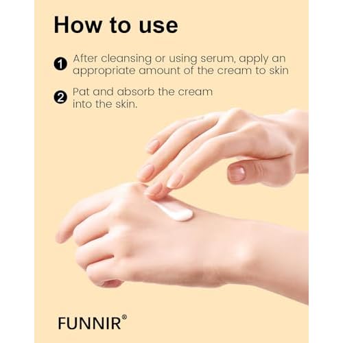 Snail Mucin Moisturizer 92%, Lightweight Moisturing Cream, 100g, Youthful and Radiant Formula, Repair Face Cream for All Skin Types, Skincare Products