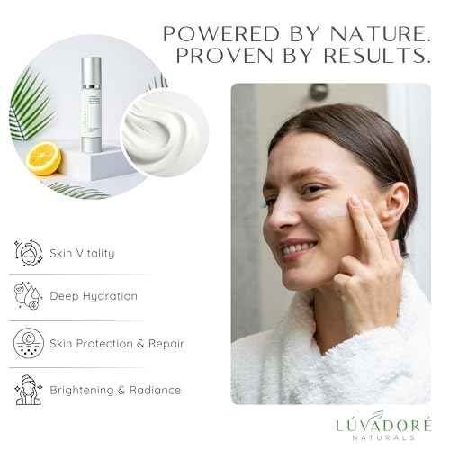 Vitamin C Skin Care Facial Lotion ? Antioxidant Cream for Face ? Deeply Hydrating Brightening Cream for Dark Spots, Uneven Skin Tone ? Anti-Aging and Rejuvenating Formula
