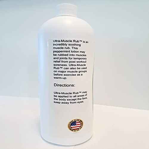NWC Naturals Ultra-Muscle Rub 32 Ounces