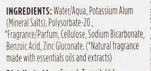 Crystal Deodorant - Mineral Roll on Vegan Deodorant for Women and Men, Chamomile & Green Tea - 2.25 fl. oz. (15 Pack) (Packaging May Vary)