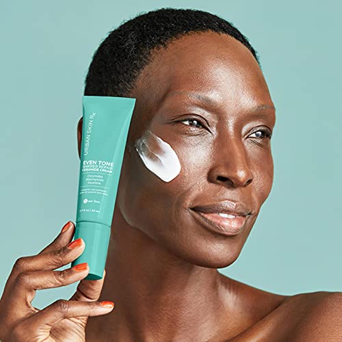Urban Skin Rx¢ç Even Tone Barrier Repair Ceramide Lightweight Multitasking Hydrator Cream with Niacinamide & Squalane, Replenishes Moisture, Improves the Look of Damaged, Uneven Skin Tone, 1.7 Fl Oz