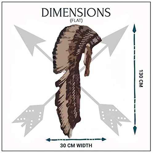 Theworldoffeathers Extra Long Feather Headdress - Indian Headdress Inspired - Headdresses