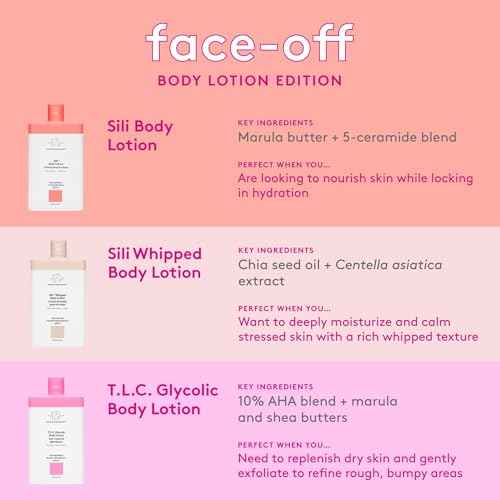 Drunk Elephant T.L.C. Glycolic Body Lotion - 240 ml/8 fl oz - Lightweight 10% Exfoliating AHA Lotion - Clean Clinical Skincare - Cruelty-Free - Free of Essential Oils, Silicones, and Fragrance