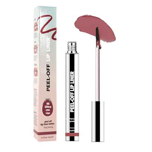 lip stain peel off,beauty-waterproof,transfer-proof and smudge-proof,makeup for all occasions,perfect for everyone (#03,0.12floz/3.5ml e)