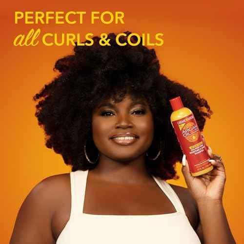 Creme of Nature Argan Oil from Morocco Sulfate-Free Moisture & Shine Shampoo & Conditioner, 2 Count
