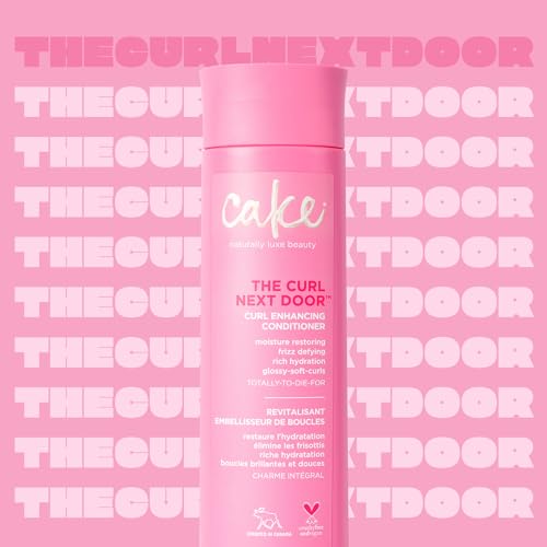 Cake Beauty The Curl Next Door Curl Enhancing Conditioner, 10 Ounce