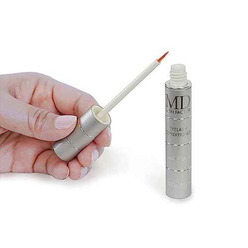 MD Lash Factor Eyelash Conditioner ? 0.05 fl oz Trial Size ? Lash Growth Serum with Biotin and Peptides, Ideal for First-Time Users