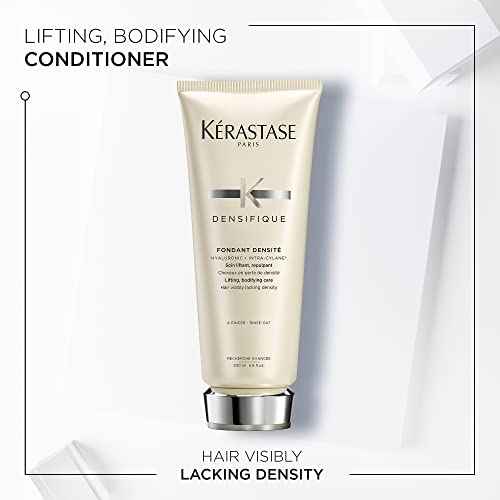 Kerastase Densifique Densit? Thickening Conditioner For Fine, Thin, and Thinning Hair - Strengthens and Hydrates With Hyaluronic Acid For Fuller Looking Hair, 6.8 Fl Oz