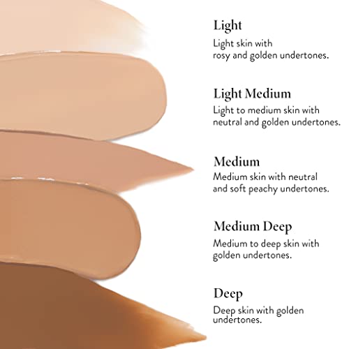 LAURA GELLER NEW YORK Quench-n-Tint Hydrating Foundation - Light - Sheer to Light Buildable Coverage - Natural Glow Finish - Lightweight Formula with Hyaluronic Acid