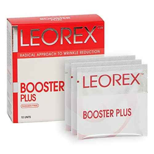 LEOREX Booster Plus Anti-Wrinkle Tightening for Dry Skin - Ultra Cream Repair for Anti-Aging, Instant Age Eraser Firm Cream, Intensive Lift Firming Creams, Reduces Fine Lines & Wrinkles - 10 Pack