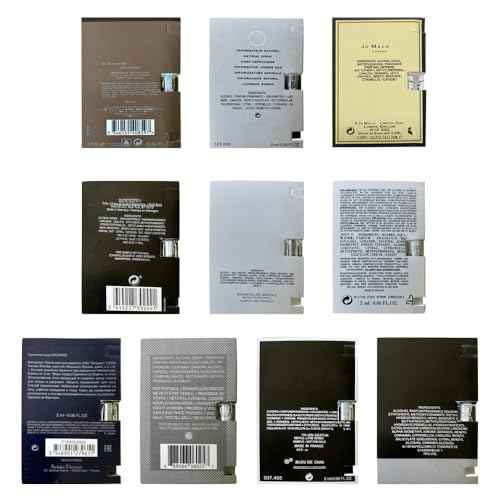 Men¡¯s Designer Fragrance Sampler Cologne Samples Set for Men Travel (10PCS)
