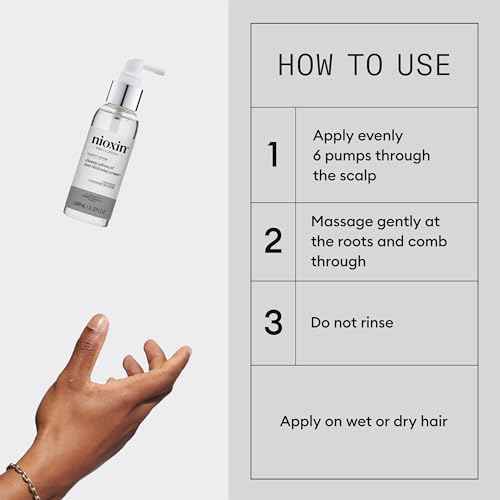 Nioxin Density Defend Diamax Advanced Hair Thickening Serum With Caffeine, Niacinamide & Panthenol For Thicker, Fuller-Looking Hair 3.38 Fl oz