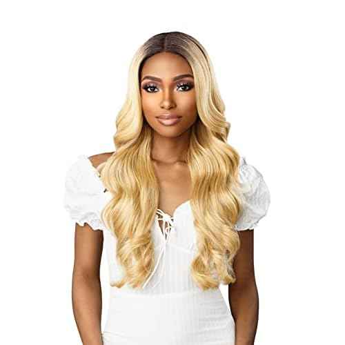 Sensationnel Dashly HD Lace Front Wig - LACE UNIT 23 (Color:CHUNKY HIGHLIGHT 30)