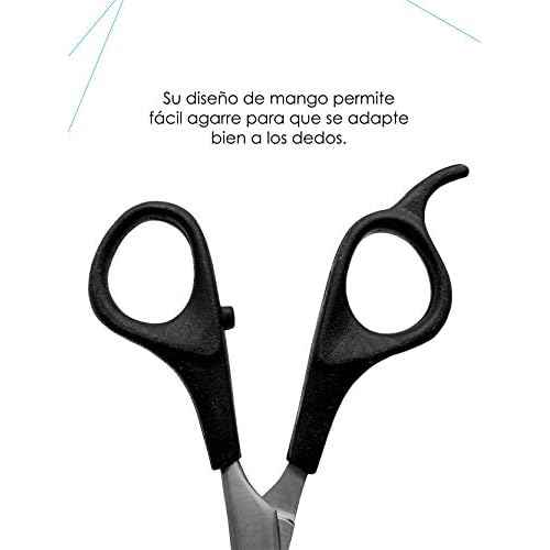 Professional Hair Cutting Scissors, Compact, Black, Stainless Steel