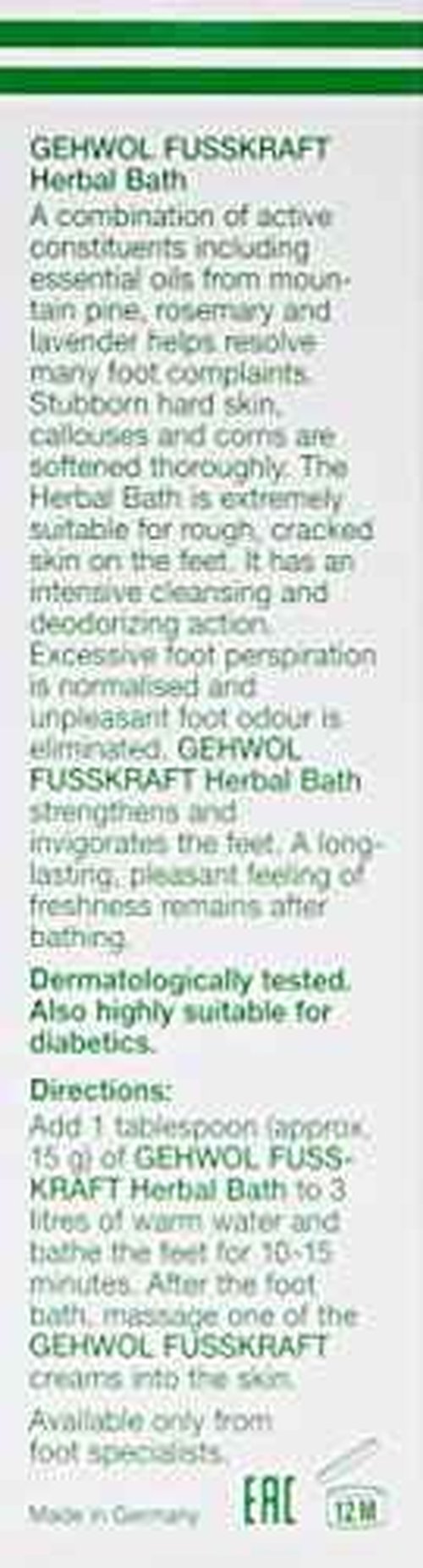 GEHWOL Herbal Bath, 14.1 oz