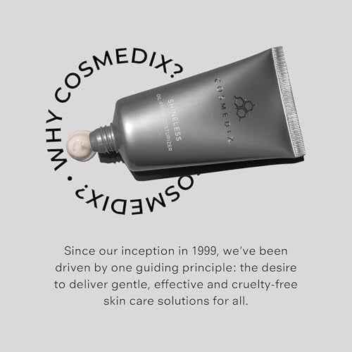 COSMEDIX Shineless Oil-Free Face Moisturizer for Women & Men - Hydrating Face Cream with Vitamin B3 for Oily & Blemish-Prone Skin - Daily Facial Skin Care for Firmer, Smoother & Radiant Glow