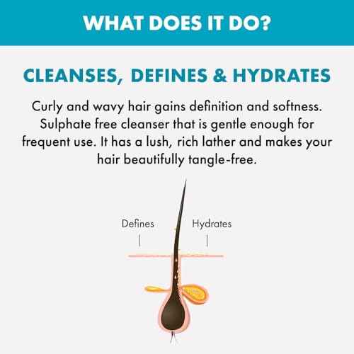 Alfaparf Milano Semi di Lino Hydrating Co-Wash - Foam-Free Conditioner for Curly Hair - Increases Hair Shine, Manages Frizz Control & Prolongs Cosmetic Color - Vegan & Sulfate Free