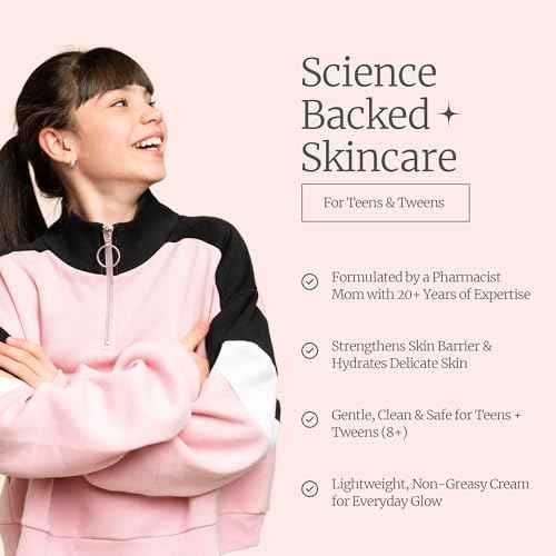 noori Skincare-Girl and a Goat Moisturizer for Teens and Tweens (ages 8+) Formulated by Pharmacist Mom