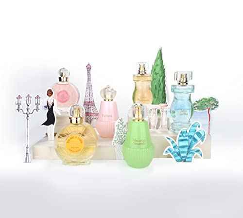Jeanne Arthes, FRENCH WAY OF LIFE, Collection Azur, Virée en mer Eau de Parfum, Spray perfume for women, Fresh & Floral, Notes of Lemon Zest, Lily of the Valley, Peach, Made in France, 3.38 Fl.oz
