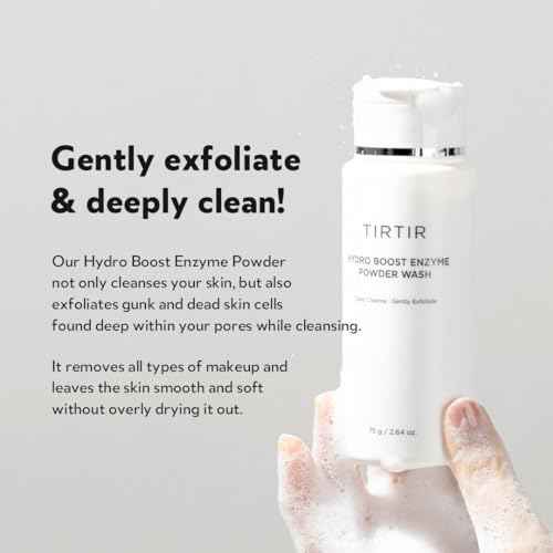 TIRTIR Hydro Boost Enzyme Cleansing Powder, 2.64 Oz