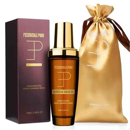 Dubai Premium Elixir - Lightweight Moroccan Hair Oil for Dry Hair - Moroccan Argan Oil for Hair & Body, 100 mL (3.38 Fl Oz)