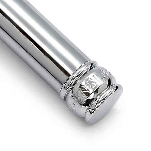 Edwin Jagger DE89BL Chrome Reusable Classic Double Edge Safety Razor for Men