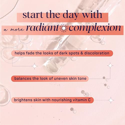 Spa Life Face Serum: GLOW Vitamin C & Radiating Daily Serum 100 ml (3.7 oz) - Targets Dark Spots, Fine Lines, Uneven Tone & Signs of Aging, Firming, Plumping & Radiance Boosting