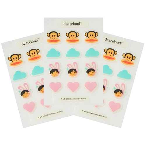 dearcloud Paul Frank Zit Buster Julius Hydrocolloid Blemish Patches, Pimple Patches for Face, Acne Spot Treatment With Niacinamide & Salicylic Acid (36 Count)