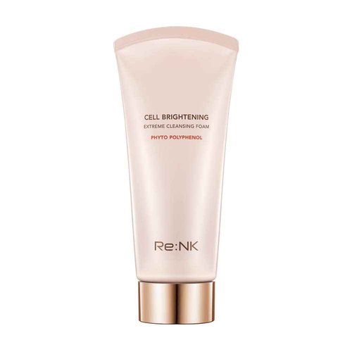 [RE:NK] Cell Brightening Extreme Cleansing Foam 150mL / 5.07 fl.oz. - Phyto Polyphrnol Cell | Red, Black, Yellow Brightening Care | Scrup Deep Cleansing | Korean Skin Care