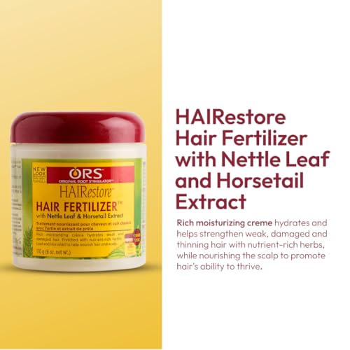 ORS HAIRestore Hair Fertilizer with Nettle Leaf and Horsetail Extract 6 Ounce (Pack of 2)