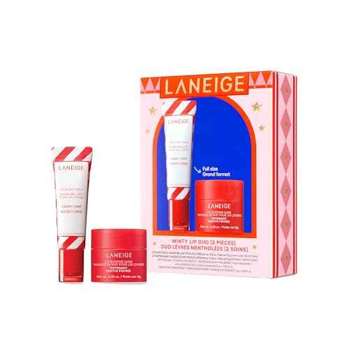 Laneige Skincare & Lip Care Holiday Gift Sets ? Lip Mask, Water Bank, Lip Glowy Balm ? Beauty Essentials for Gifting & Self-Care