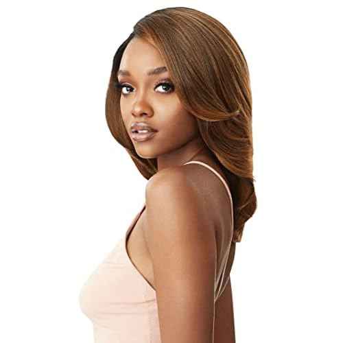 Outre Synthetic Melted Hairline Swiss Lace Front Wig - SABRINA (DRFFCHOTR)