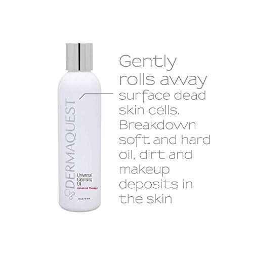 DermaQuest Advanced Therapy Universal Anti Aging Cleansing Oil and Makeup Remover - For Dry, Oily and Sensitive Skin - Nourishes & Soothes - Non-Comedogenic (6oz)