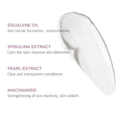 KLAVUU PEARLSATION Enriched Divine Pearl Cream (1.69oz/50ml) | Face Moisturizer, Niacinamide, Hydrating Anti-Aging Cream, Wrinkle Care, Whitening, Brightening, Radiant Glow, Korean Skin Care