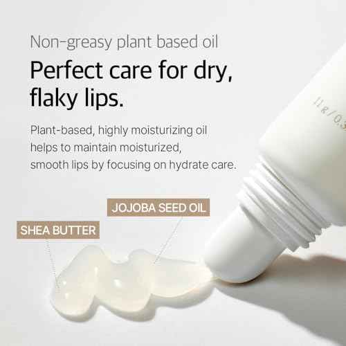 mixsoon Natural Bean Lip Mask Balm - Moisturizing and Softening Lip Care, Fermented Bean and Shea Butter, Vegan Formula for Smooth, Hydrated Lips 11g / 0.37 fl. oz. Korean Glass Skin Care
