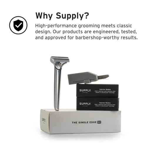 SUPPLY Ultra Premium Single Edge Razor Blades (Platinum)