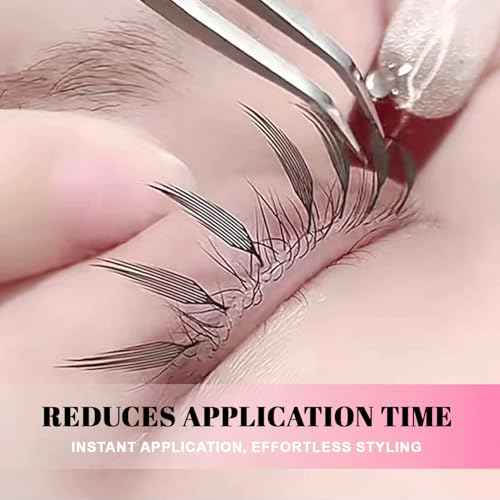 TDANCE Premade Anime Spire Lash Extensions for Professional Lash Artists - Anime Lashes Extensions, Plume Flake Lash Extensions, Lightweight, Perfect for Salon Use Comic Spire Lashes (0.07-C,8-15mm)