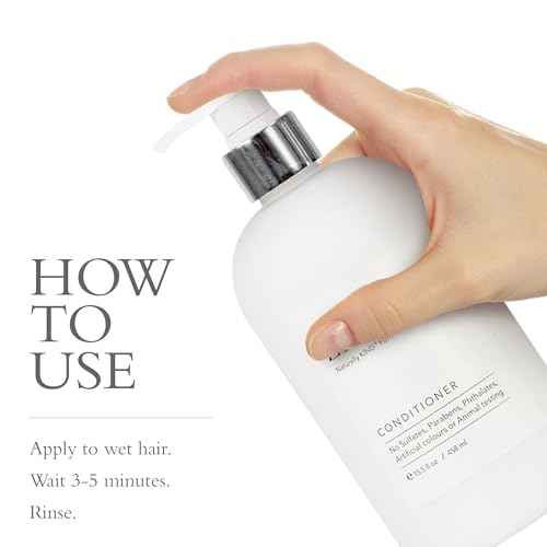 Gilchrist & Soames Zero% Unisex Conditioner ? Natural, Sulfate Free, Paraben Free, Cruelty Free Formula for All Hair Types, Hydrating Hair & Scalp Treatment with Fresh Botanical Scent, 15.5 oz